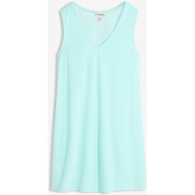 bonprix Frottee-Kleid in A-Linieblau 36Damen bonprix Frottee-Kleid in A-Linieblau 36Damen