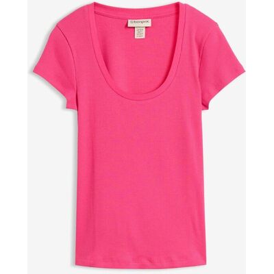 bonprix T-Shirt aus reiner Bio-Baumwollepink 32Damen bonprix T-Shirt aus reiner Bio-Baumwollepink 32Damen