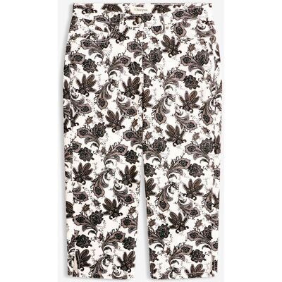 bonprix Capri-Hose aus Baumwollstretchweiß 40Damen bonprix Capri-Hose aus Baumwollstretchweiß 40Damen