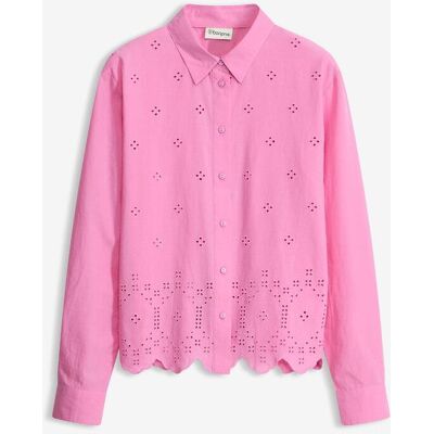 bonprix Lochstickerei-Bluse aus reiner Bio-Baumwollepink 36Damen bonprix Lochstickerei-Bluse aus reiner Bio-Baumwollepink 36Damen