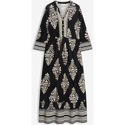 bonprix Tunika-Kleid aus softem Viskose-Mixschwarz 40Damen bonprix Tunika-Kleid aus softem Viskose-Mixschwarz 40Damen