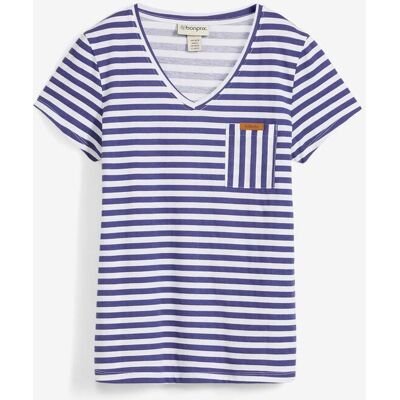 bonprix T-Shirt, gestreiftblau 44Damen bonprix T-Shirt, gestreiftblau 44Damen