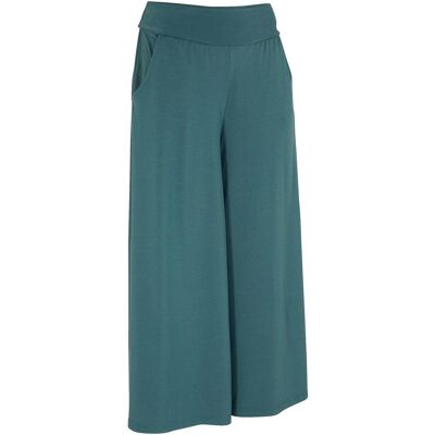 bonprix Loungewear Culotte mit weitem Beingrün 36Damen bonprix Loungewear Culotte mit weitem Beingrün 36Damen