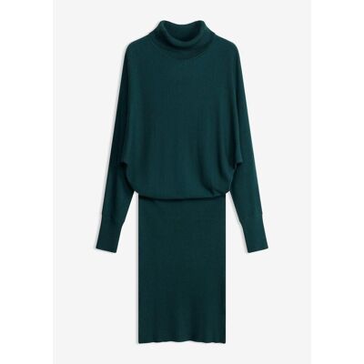 bonprix Strickkleid aus Viskose-Mixpetrol 48Damen bonprix Strickkleid aus Viskose-Mixpetrol 48Damen