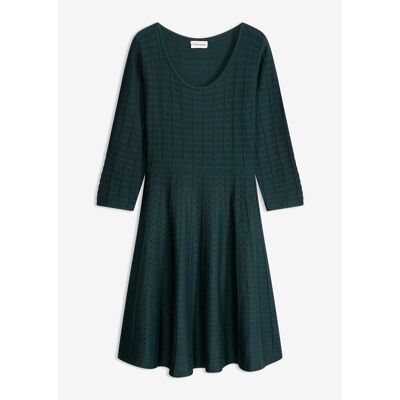bonprix Strickkleid aus weichem Viskose-Mixgrün 40Damen bonprix Strickkleid aus weichem Viskose-Mixgrün 40Damen