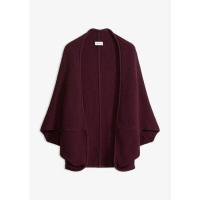 bonprix Strick-Cape Cardiganrot 48Damen bonprix Strick-Cape Cardiganrot 48Damen