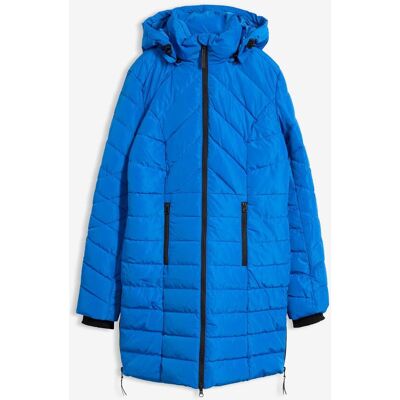 bonprix Long-Steppjacke mit Wattierungblau 44Damen bonprix Long-Steppjacke mit Wattierungblau 44Damen