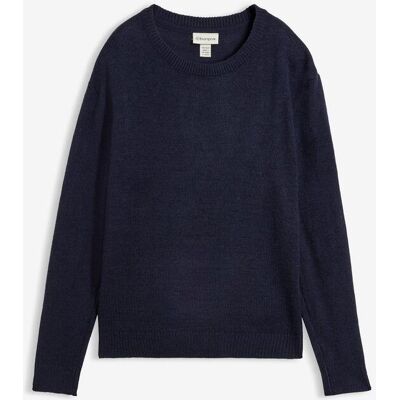 bonprix Strick-Pullover mit Rundhals-Ausschnittblau 40Damen bonprix Strick-Pullover mit Rundhals-Ausschnittblau 40Damen