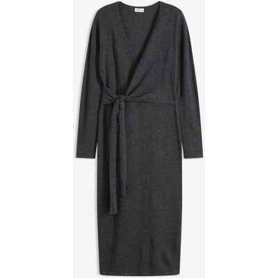 bonprix Midi-Strickkleidgrau 40Damen bonprix Midi-Strickkleidgrau 40Damen