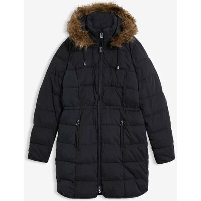 bonprix Steppjacke mit Kapuze, gefüttertschwarz 40Damen bonprix Steppjacke mit Kapuze, gefüttertschwarz 40Damen