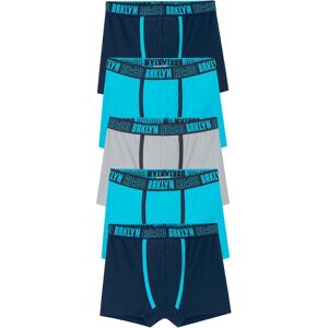 bonprix Boxershorts mit weicher Baumwolle (5er Pack)blau 152Knaben bonprix Boxershorts mit weicher Baumwolle (5er Pack)blau 152Knaben