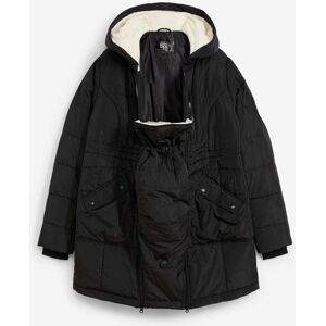 bonprix Gefütterte Umstandsjacke mit Baby-Einsatzschwarz 38Damen bonprix Gefütterte Umstandsjacke mit Baby-Einsatzschwarz 38Damen