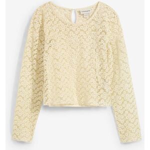 bonprix Spitzenbluse mit Jeseytop (2tgl. Set)beige 140Mädchen bonprix Spitzenbluse mit Jeseytop (2tgl. Set)beige 140Mädchen