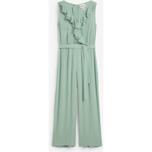 bonprix Jumpsuit aus strukturiertem Crinklegrün 146Mädchen bonprix Jumpsuit aus strukturiertem Crinklegrün 146Mädchen
