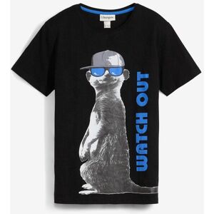 bonprix T-Shirt mit Bio-Baumwolleschwarz 176Knaben bonprix T-Shirt mit Bio-Baumwolleschwarz 176Knaben