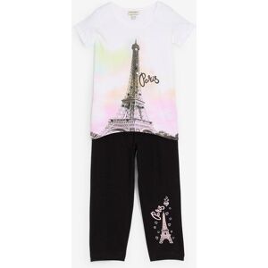 bonprix Shirt + 3/4 Leggings aus reiner Bio-Baumwolle (2-tlg)weiß 140Mädchen bonprix Shirt + 3/4 Leggings aus reiner Bio-Baumwolle (2-tlg)weiß 140Mädchen