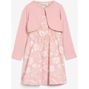 bonprix Kleid und Bolero aus reiner Baumwolle (2-tlg.Set)rosa 134Mädchen bonprix Kleid und Bolero aus reiner Baumwolle (2-tlg.Set)rosa 134Mädchen