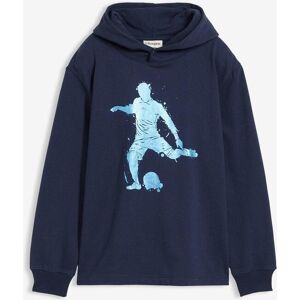 bonprix Hoodie aus weichem Baumwoll-Mixblau 164Knaben bonprix Hoodie aus weichem Baumwoll-Mixblau 164Knaben