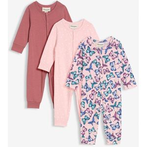 bonprix Strampler aus reiner Bio-Baumwolle (3er Pack)lila 56Kinder bonprix Strampler aus reiner Bio-Baumwolle (3er Pack)lila 56Kinder