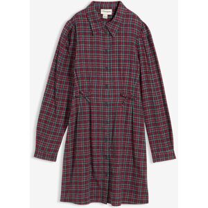 bonprix Hemdblusenkleid aus Flanellrot 134Mädchen bonprix Hemdblusenkleid aus Flanellrot 134Mädchen