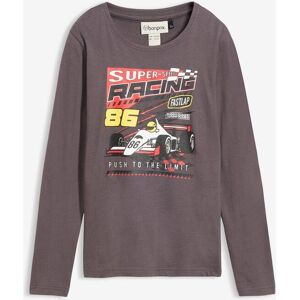 bonprix Langarmshirt aus reiner Bio Baumwollegrau 176Knaben bonprix Langarmshirt aus reiner Bio Baumwollegrau 176Knaben