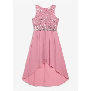 bonprix Vokuhila-Kleidrosa 134Mädchen bonprix Vokuhila-Kleidrosa 134Mädchen