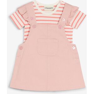 bonprix Body und Latzkleid aus reiner Baumwolle (2-tlg.Set)rosa 68Mädchen bonprix Body und Latzkleid aus reiner Baumwolle (2-tlg.Set)rosa 68Mädchen