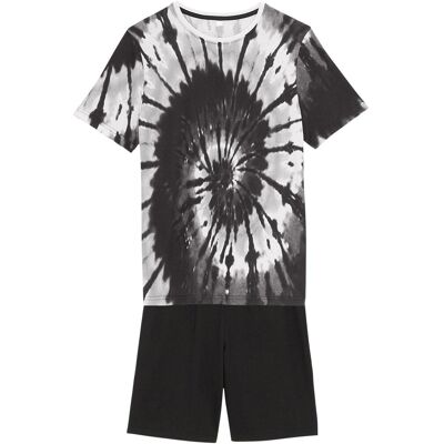 bonprix T-Shirt und Jersey-Bermuda (2-tlg.Set)schwarz 140Knaben bonprix T-Shirt und Jersey-Bermuda (2-tlg.Set)schwarz 140Knaben