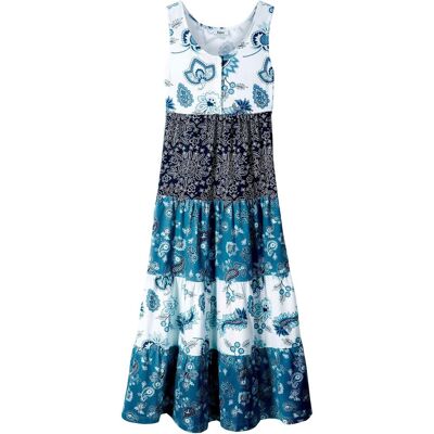 bonprix Maxi-Jerseykleid aus reiner Bio-Baumwolleweiß 146Mädchen bonprix Maxi-Jerseykleid aus reiner Bio-Baumwolleweiß 146Mädchen