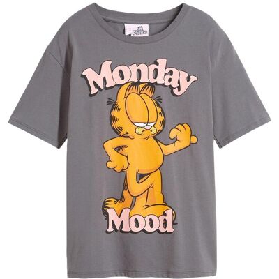 bonprix Garfield T-Shirt aus reiner Baumwollegrau 140Mädchen bonprix Garfield T-Shirt aus reiner Baumwollegrau 140Mädchen
