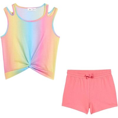 bonprix Top und Shorts (2-tlg.Set)pink 152Mädchen bonprix Top und Shorts (2-tlg.Set)pink 152Mädchen