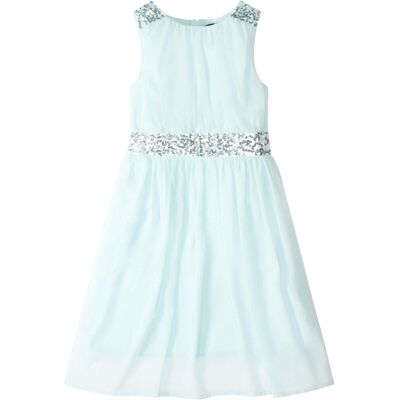 bonprix Chiffonkleid mit Paillettenbandgrün 170Mädchen bonprix Chiffonkleid mit Paillettenbandgrün 170Mädchen