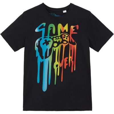 bonprix T-Shirt mit Bio-Baumwolleschwarz 152Knaben bonprix T-Shirt mit Bio-Baumwolleschwarz 152Knaben