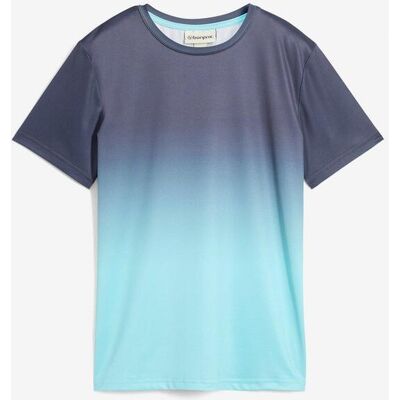 bonprix Sport-Shirt mit Farbverlaufblau 140Knaben bonprix Sport-Shirt mit Farbverlaufblau 140Knaben