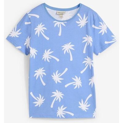 bonprix T-Shirt aus Bio Baumwolleblau 140Knaben bonprix T-Shirt aus Bio Baumwolleblau 140Knaben