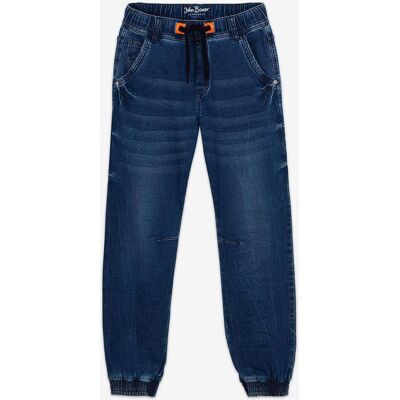bonprix Regular-Fit-Schlupf-Jeans aus Sweatdenim, Taperedblau 134Knaben bonprix Regular-Fit-Schlupf-Jeans aus Sweatdenim, Taperedblau 134Knaben