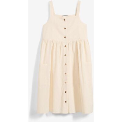 bonprix Trägerkleid aus kühlendem Leinen-Mixbeige 134Mädchen bonprix Trägerkleid aus kühlendem Leinen-Mixbeige 134Mädchen
