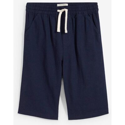 bonprix Schlupf-Shorts aus luftigem Leinen-Mix, Regular Fitblau 164Knaben bonprix Schlupf-Shorts aus luftigem Leinen-Mix, Regular Fitblau 164Knaben