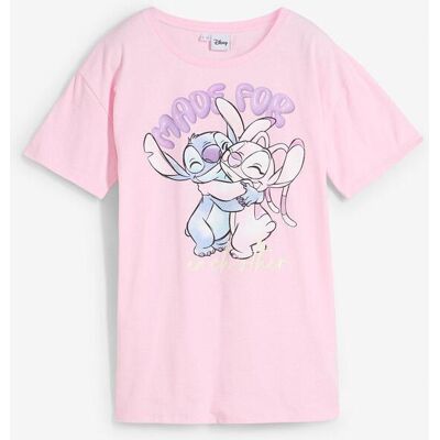 bonprix Disney Shirt Stitch aus reiner Baumwollerosa 128Mädchen bonprix Disney Shirt Stitch aus reiner Baumwollerosa 128Mädchen