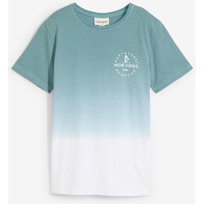 bonprix T-Shirt aus reiner Baumwolleblau 152Knaben bonprix T-Shirt aus reiner Baumwolleblau 152Knaben