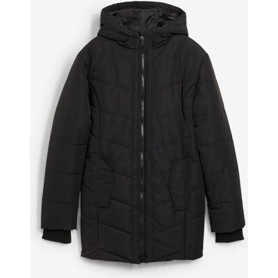 bonprix Winterparka mit Kapuze, wasserabweisendschwarz 128Mädchen bonprix Winterparka mit Kapuze, wasserabweisendschwarz 128Mädchen