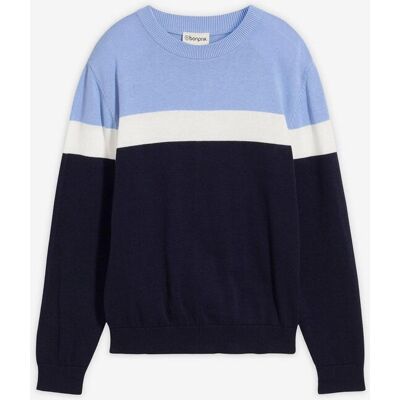 bonprix Feinstrickpullover aus reiner Baumwolleblau 164Knaben bonprix Feinstrickpullover aus reiner Baumwolleblau 164Knaben