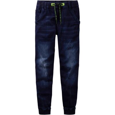 bonprix Regular Fit Schlupf-Sweat-Jeans, Taperedblau 134Knaben bonprix Regular Fit Schlupf-Sweat-Jeans, Taperedblau 134Knaben
