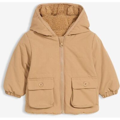 bonprix Baby Wendejacke mit Kapuzebeige 86Kinder bonprix Baby Wendejacke mit Kapuzebeige 86Kinder