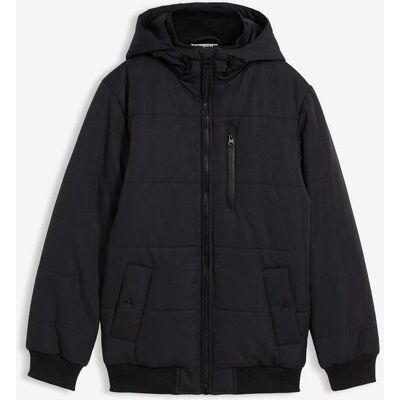 bonprix Winter-Steppjacke in Blousonform mit Kapuzeschwarz 128Knaben bonprix Winter-Steppjacke in Blousonform mit Kapuzeschwarz 128Knaben