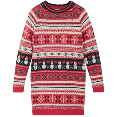 bonprix Strickkleidrot 164Mädchen bonprix Strickkleidrot 164Mädchen