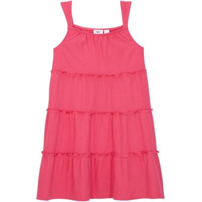bonprix Trägerkleid aus reiner Bio-Baumwollepink 128Mädchen bonprix Trägerkleid aus reiner Bio-Baumwollepink 128Mädchen