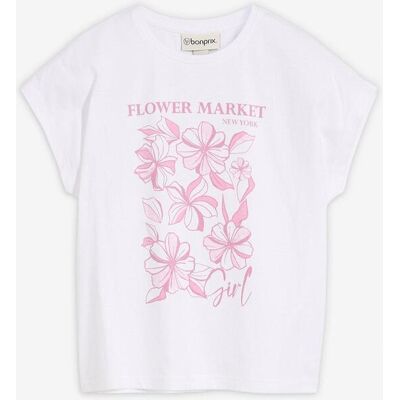 bonprix T-Shirt aus reiner Bio-Baumwolleweiß 170Mädchen bonprix T-Shirt aus reiner Bio-Baumwolleweiß 170Mädchen