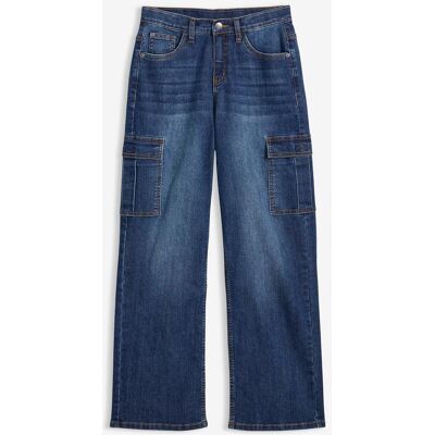 bonprix Loose-Fit-Stretch-Jeans mitverstellbarem Bund, Straightblau 146Knaben bonprix Loose-Fit-Stretch-Jeans mitverstellbarem Bund, Straightblau 146Knaben