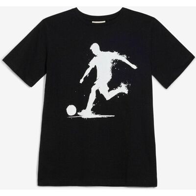 bonprix T-Shirt aus reiner Bio-Baumwolleschwarz 164Knaben bonprix T-Shirt aus reiner Bio-Baumwolleschwarz 164Knaben